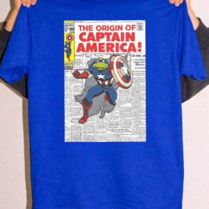 Retro oversize Capitán América