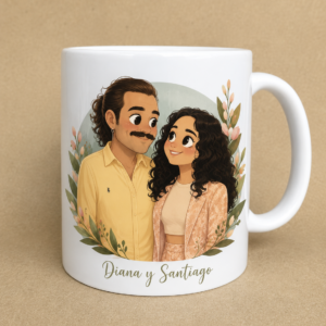 Jarros personalizadas con calcomanía DTF UV